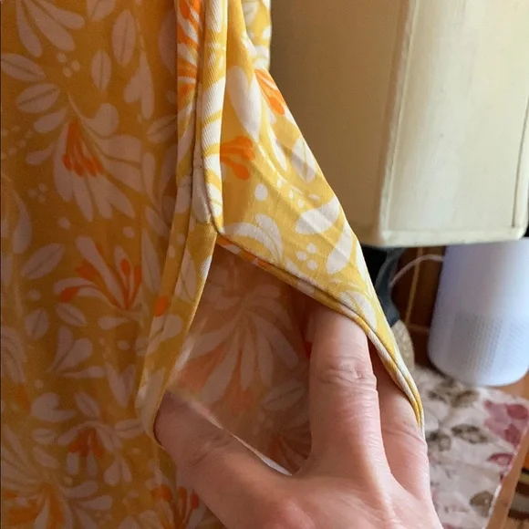 Floral Yellow Dress - Picture 3 of 7